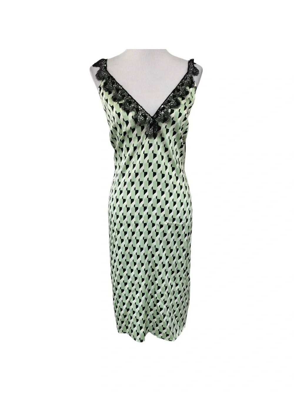 Women's Lace Trim Slip Dress Future Collective Kahlana Barfield Brown womens S